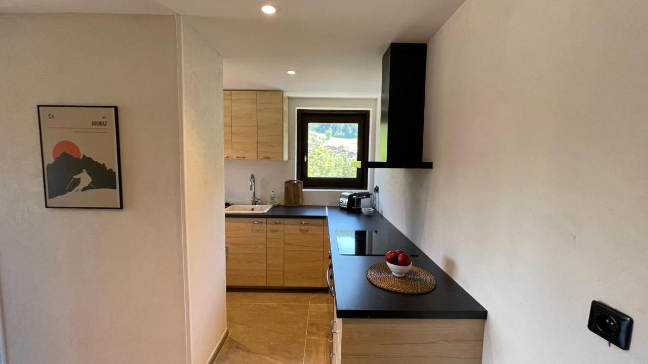 Morzine : Bel Appartement A 5 Mn Du Telepherique Ngoại thất bức ảnh